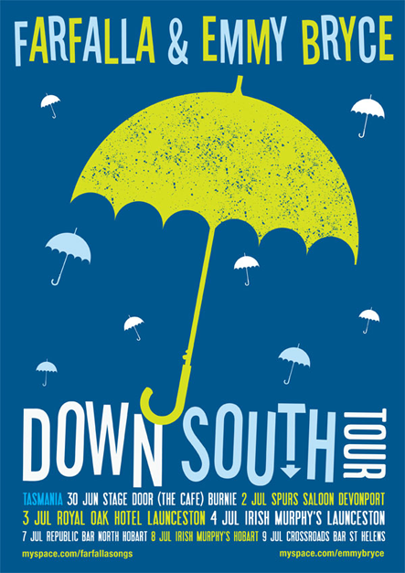 Down South Tour Poster